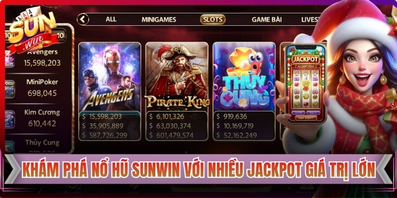 Sunwin 🏆 Link Vào Sun Win Không Chặn | Đăng Ký Ngay 3 Khám phá Nổ Hũ Sunwin với nhiều jackpot giá trị lớn